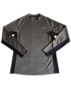 Simms Large Long Sleeve Grey Shirt